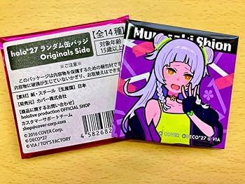 【紫魔】缶バッジ VOLTACTION Angel×Devil】ランダム箔押し缶バッジ｜にじさんじ